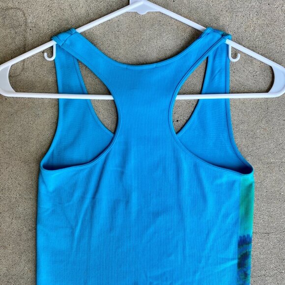 Tie Dye Crystal Encrusted Peace Tank Top - Picture 6 of 11